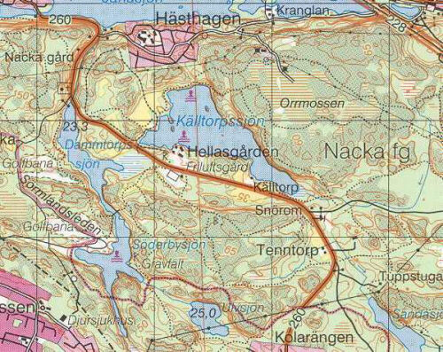 Söderbysjön Karta | Karta 2020